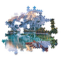 Clementoni puzzel smaragdmeer van Braies - 1000 stukjes productafbeelding 4