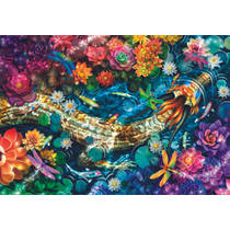 Clementoni puzzel koi rivier - 1000 stukjes productafbeelding 3