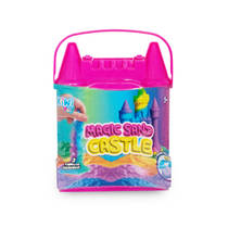 Kiwi zandkasteel speelzand set - roze/blauw