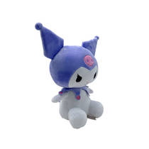 Kuromi knuffeldier zittend - 30 cm productafbeelding 2