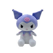 Kuromi knuffeldier zittend - 30 cm hoofdafbeelding product