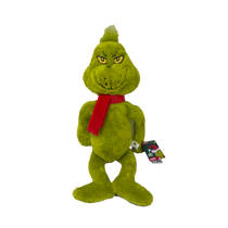 Grinch knuffeldier zittend - 50 cm