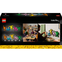 LEGO Art Keith Haring - Dansende figuren 31216 productafbeelding 7