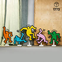 LEGO Art Keith Haring - Dansende figuren 31216 productafbeelding 2