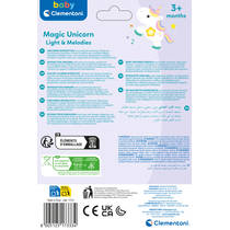 Clementoni Baby interactieve magische eenhoorn rammelaar productafbeelding 5