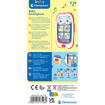 Clementoni Baby smartphone met licht en geluid productafbeelding 4