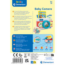 Clementoni Baby camera met licht en geluid productafbeelding 5