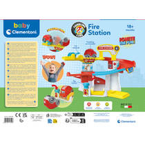 Clementoni Baby Tumbling Cars brandweergarage productafbeelding 5