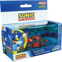 Carrera Pull & Speed Sonic the Hedgehog pull-back auto - 1:43 productafbeelding 2