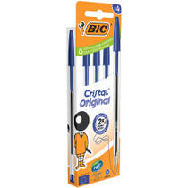 BIC Cristal Original balpen set 4-delig - blauw productafbeelding 6