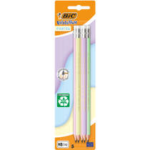 BIC Evolution HB potloden met gum - 5 stuks