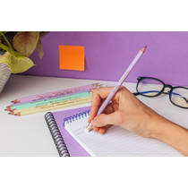 BIC Evolution HB potloden met gum - 5 stuks productafbeelding 3