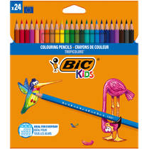 BIC Kids Tropicolors kleurpotloden - 24 stuks