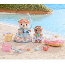 Sylvanian Families familie Zeeotter zussen splashy snorkelset 5804 productafbeelding 3