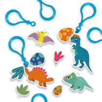 SES Creative krimpfolie dino sleutelhangers productafbeelding 4