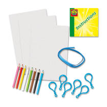 SES Creative krimpfolie dino sleutelhangers productafbeelding 2