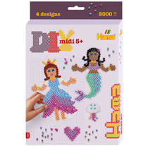 Hama strijkkralen prinses & zeemeermin