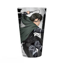 Attack on Titan Captain Levi groot glas - 400 ml