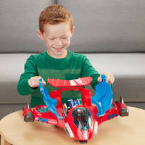 Playskool Marvel Super Hero Adventures Spider-Man Jetquarters productafbeelding 5