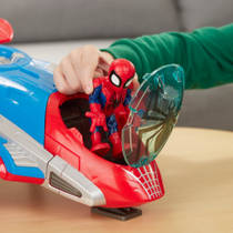 Playskool Marvel Super Hero Adventures Spider-Man Jetquarters productafbeelding 7