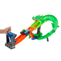 Hot Wheels Monster Trucks Dragon Demolition racebaan productafbeelding 3