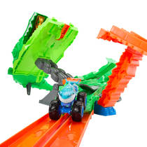 Hot Wheels Monster Trucks Dragon Demolition racebaan productafbeelding 9
