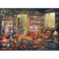 Ravensburger puzzel nostalgisch speelgoed - 1000 stukjes productafbeelding 2