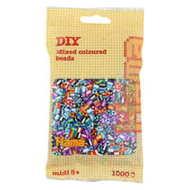 Hama strijkkralen mix gestreept set 1000-delig