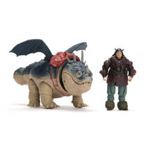 How to Train Your Dragon Gronckle & Fishlegs speelfigurenset