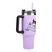 Kuromi reisbeker met rietje - 1,2 liter productafbeelding 2