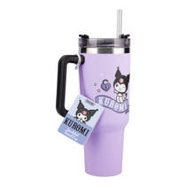 Kuromi reisbeker met rietje - 1,2 liter productafbeelding 3