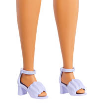 Barbie Fashionista pop in Gingham jurk productafbeelding 4