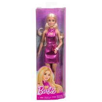 Barbie Fashionista pop in jurk met hart productafbeelding 3