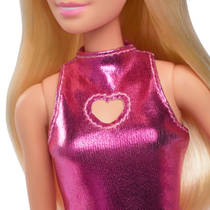 Barbie Fashionista pop in jurk met hart productafbeelding 5