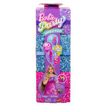Barbie Uitpakparty pop - roze productafbeelding 6