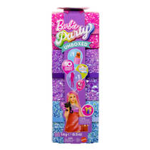 Barbie Uitpakparty pop - rood productafbeelding 2