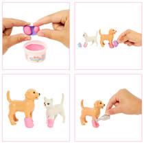 Barbie snelgips dierenkliniek pop met accessoires productafbeelding 2