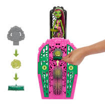 Monster High Skulltimate Secrets Venus McFlytrap pop + kledingkast productafbeelding 5