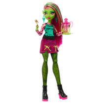 Monster High Skulltimate Secrets Venus McFlytrap pop + kledingkast productafbeelding 4