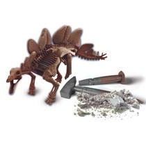 Clementoni Wetenschap & Spel Archeospel Stegosaurus productafbeelding 2
