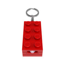 LEGO sleutelhanger met licht - red brick productafbeelding 4