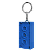 LEGO sleutelhanger met licht - blue brick productafbeelding 6