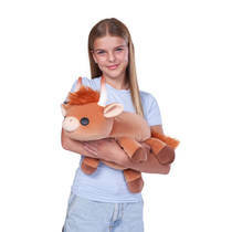 Hug-A-Lumps knuffel koe Holly - 45 cm productafbeelding 2