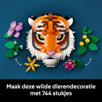 LEGO Art de Faunacollectie tijger 31217 productafbeelding 4