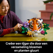 LEGO Art de Faunacollectie tijger 31217 productafbeelding 3