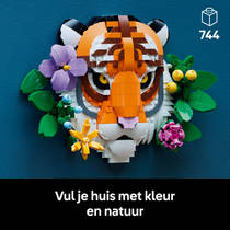 LEGO Art de Faunacollectie tijger 31217 productafbeelding 2