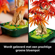 LEGO Botanicals Japanse esdoorn bonsaiboompje 10348 productafbeelding 5