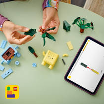 LEGO Botanicals vrolijke plantjes 10349 productafbeelding 6