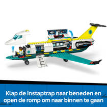 LEGO City ambulancevliegtuig 60465 productafbeelding 3