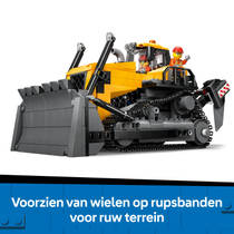 LEGO City gele bulldozer 60466 productafbeelding 3